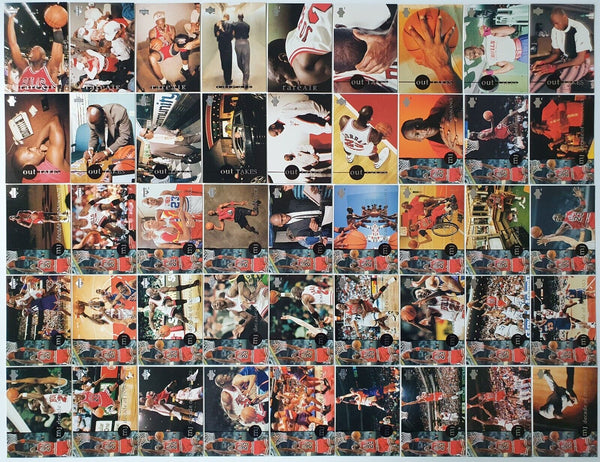 1994 Upper Deck Michael Jordan RARE AIR (Complete set of 90 Cards) - Rare
