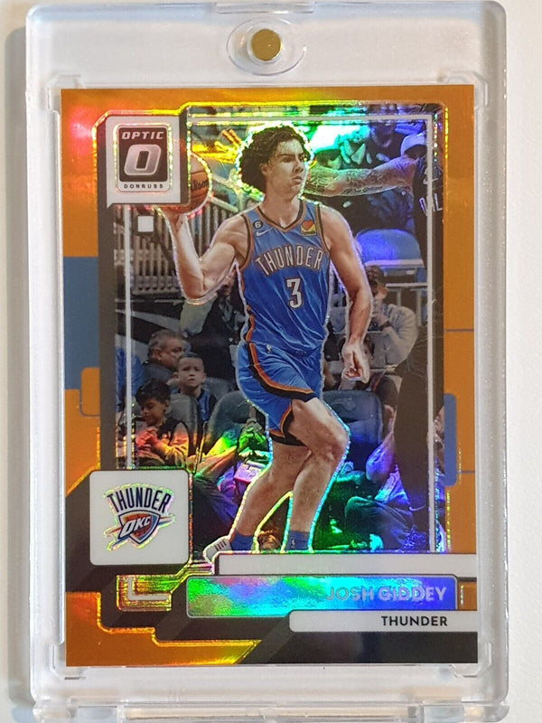 2022 Panini Donruss Optic Josh Giddey #43 ORANGE /199 Holo - Ready to Grade