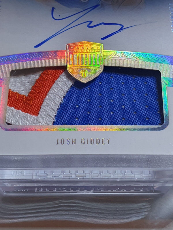 2021 Eminence Josh Giddey Rookie #PATCH AUTO GOLD /10 Autographs - Panini Sealed