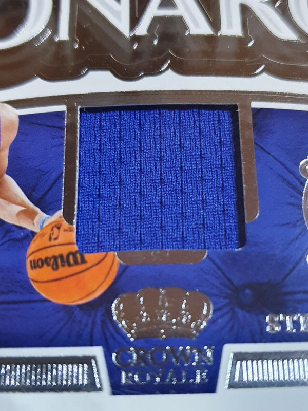 2022 Panini Crown Royale Stephen Curry #PATCH Game Worn Jersey - Rare