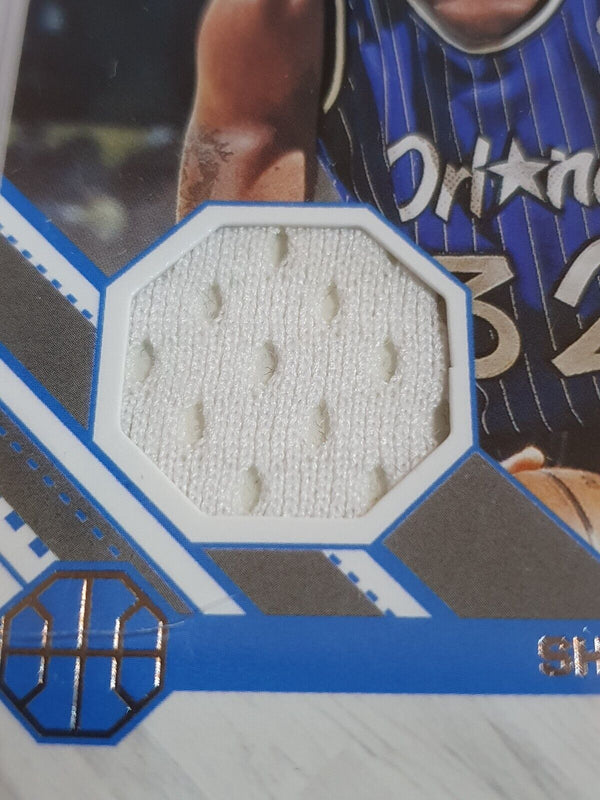2020 Donruss Shaquille O'Neal #PATCH Game Worn Jersey - PSA 10 (POP 2)