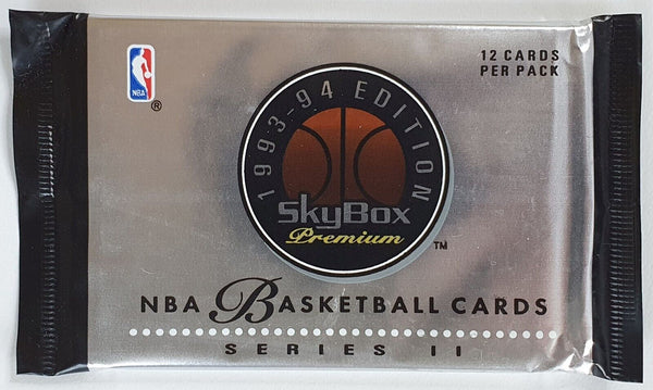 1993-94 Skybox Premium NBA Basketball Series 2 Pack - Factory Sealed Packs