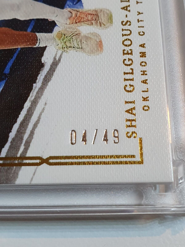 2022 Panini Impeccable Shai Gilgeous-Alexander #22 GOLD /49 Foil - Rare