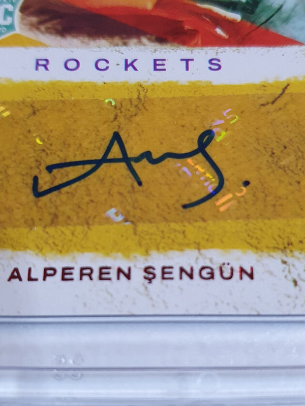 2021 Panini Court Kings Alperen Sengun AUTO RUBY /99 Fresh Paint - Rare