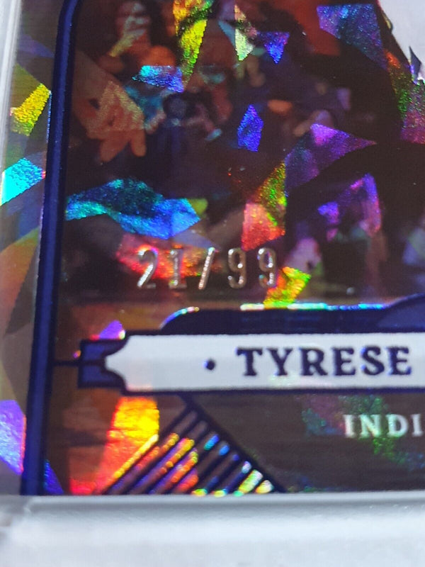 2022 Crown Royale Tyrese Haliburton #36 BLUE CRYSTAL /99 Holo Die Cut - Rare