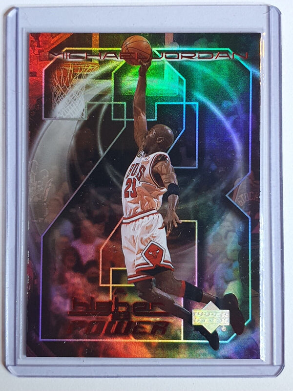 1999 Upper Deck Michael Jordan A Higher Power #MJ5 HOLO Insert - Ready to Grade