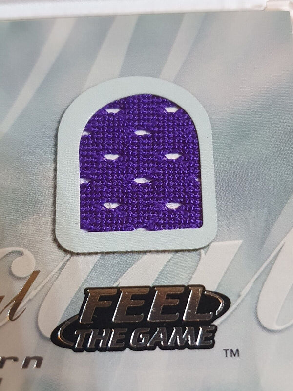2000 Fleer Shaquille O'Neal #PATCH Game Worn Jersey Feel the Game - Rare
