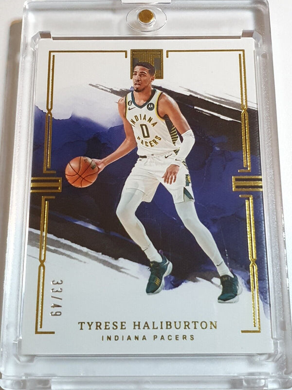 2022 Panini Impeccable Tyrese Haliburton #31 GOLD /49 Foil - Ready to Grade