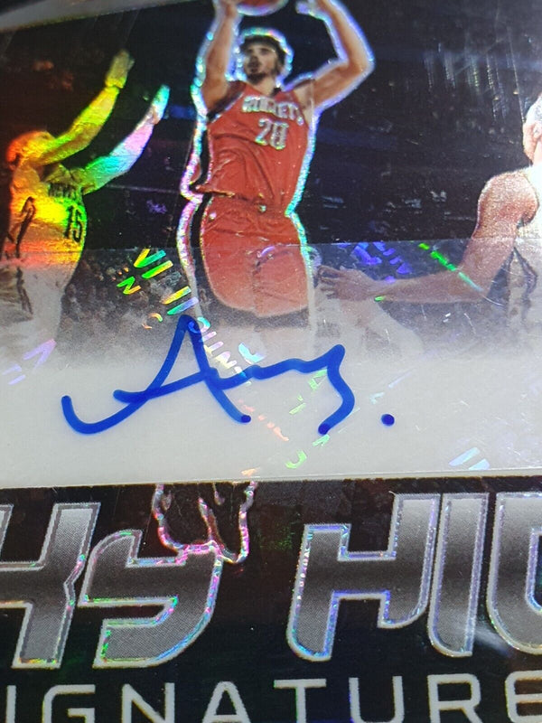 2022 Spectra Alperen Sengun AUTO /99 SILVER Holo Sky High Signatures - Rare