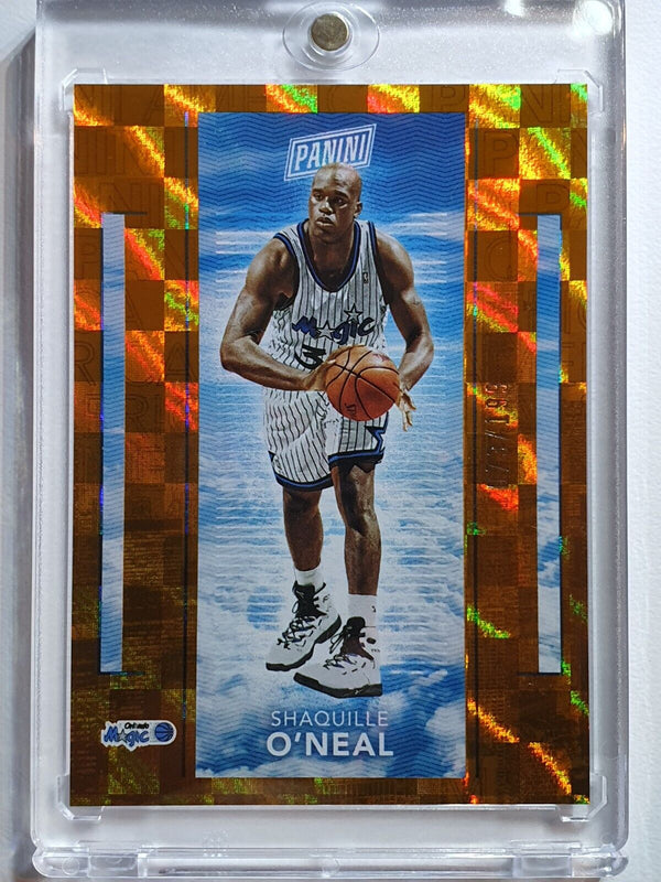 2023 Panini The National Shaquille O'Neal #N-SO ORANGE /199 Holo - Rare