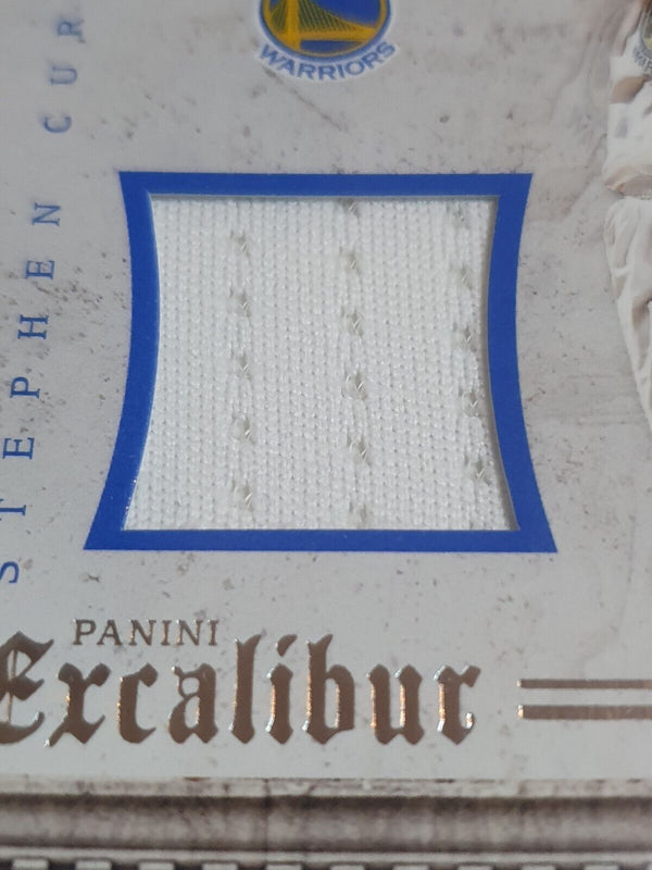 2015 Excalibur Stephen Curry #PATCH Game Worn Jersey - BGS 9 (POP 1)