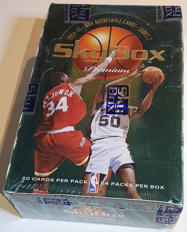 1994-95 Skybox Premium Series 2 Basketball Jumbo Packs Box - Factory Sealed