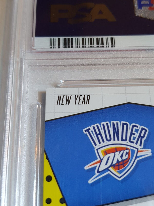 2019 Revolution Shai Gilgeous-Alexander #22 NEW YEAR EMERALD /88 Prizm - PSA 10