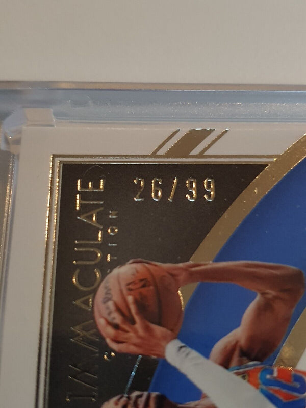 2021 Panini Immaculate Shai Gilgeous-Alexander #28 SILVER Prizm /99 - Rare
