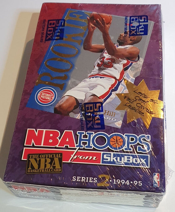 1994-95 NBA Hoops Basketball Series 2 Box - Factory Sealed