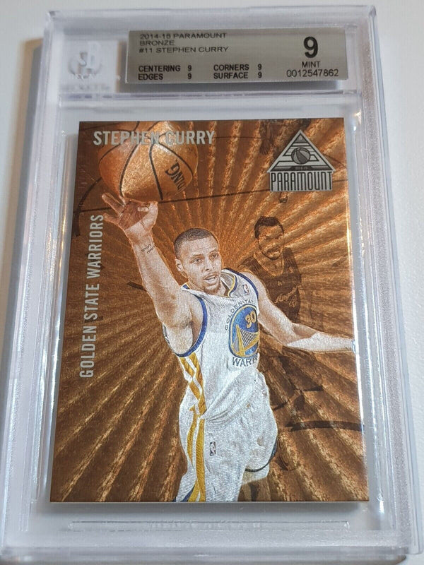 2 x Stephen Curry Graded Cards