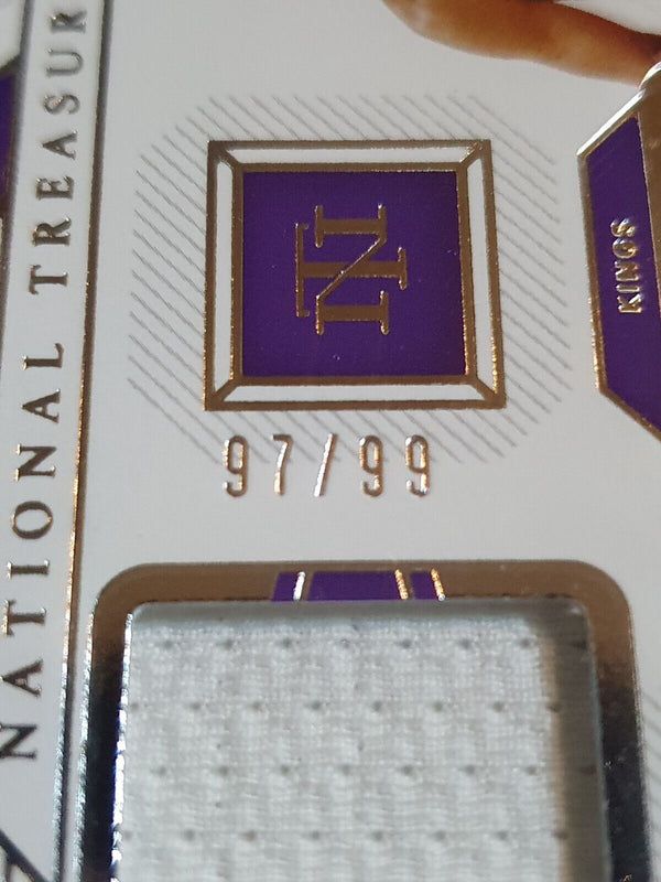 2020 National Treasures Tyrese Haliburton Rookie #PATCH /99 Triple Jersey - Rare