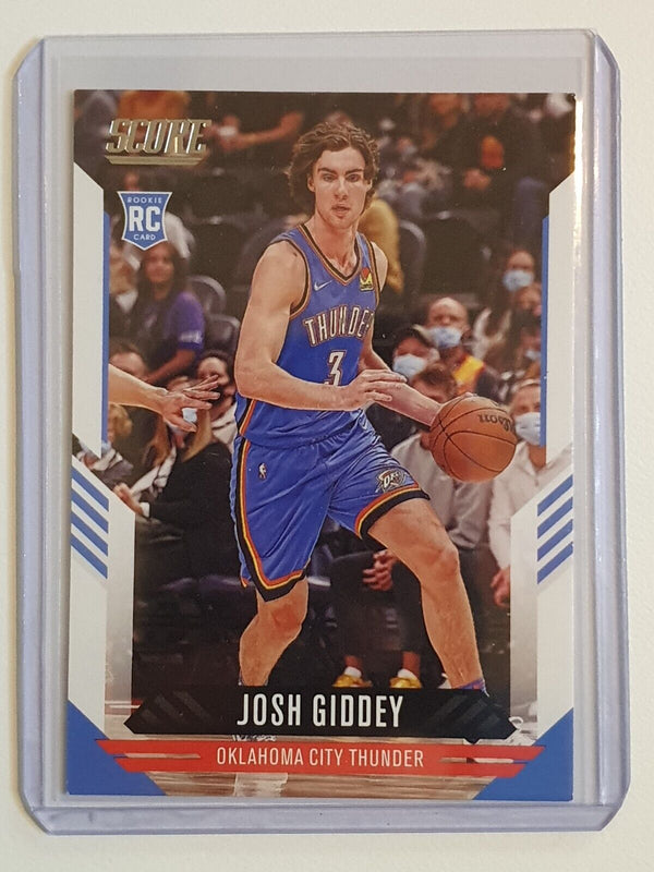 2021 Panini Chronicles Josh Giddey Rookie #126 Score RC - Ready to Grade