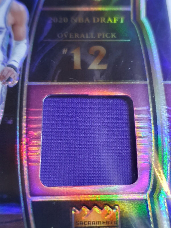 2020 Panini Select Tyrese Haliburton Rookie #PATCH PURPLE /99 Jersey RC - Rare