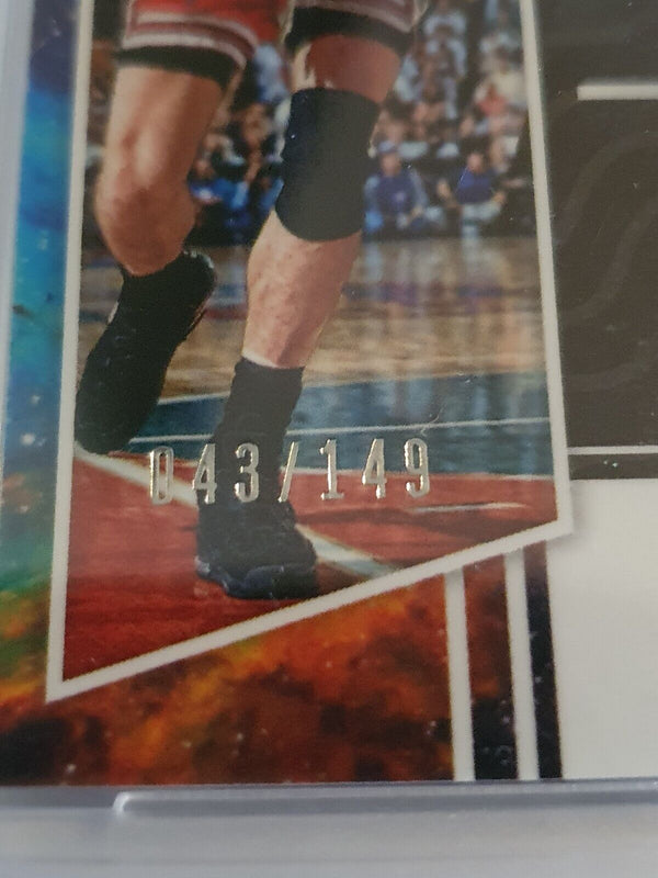 2021 Obsidian Luc Longley AUTO Galaxy /149 Holo Autographs PSA 10 (POP 1)