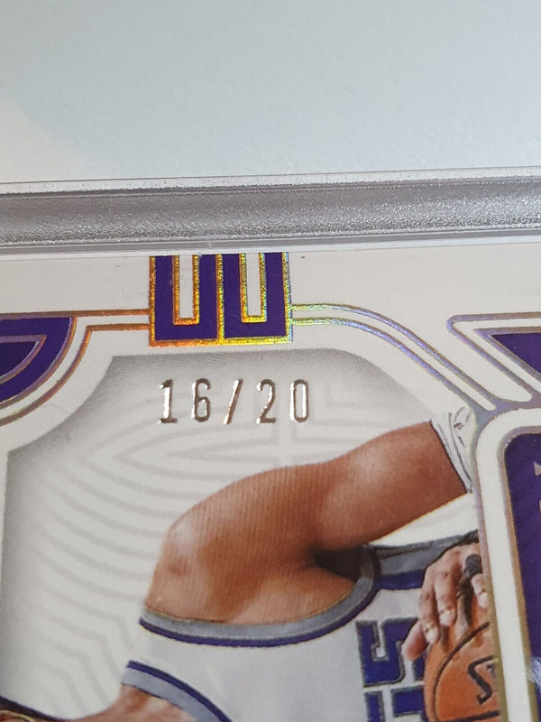 2022 National Treasures Tyrese Haliburton PRIME #PATCH GOLD /20 Game Worn Jersey