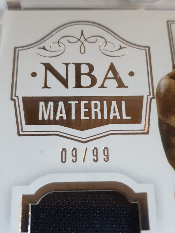 2014 National Treasures Shaquille O'Neal #PATCH /99 Game Worn Jersey - Rare