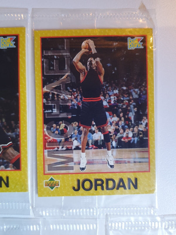 1996 Upper Deck Ball Park Michael Jordan (Complete Set of 5) - Sealed Packs