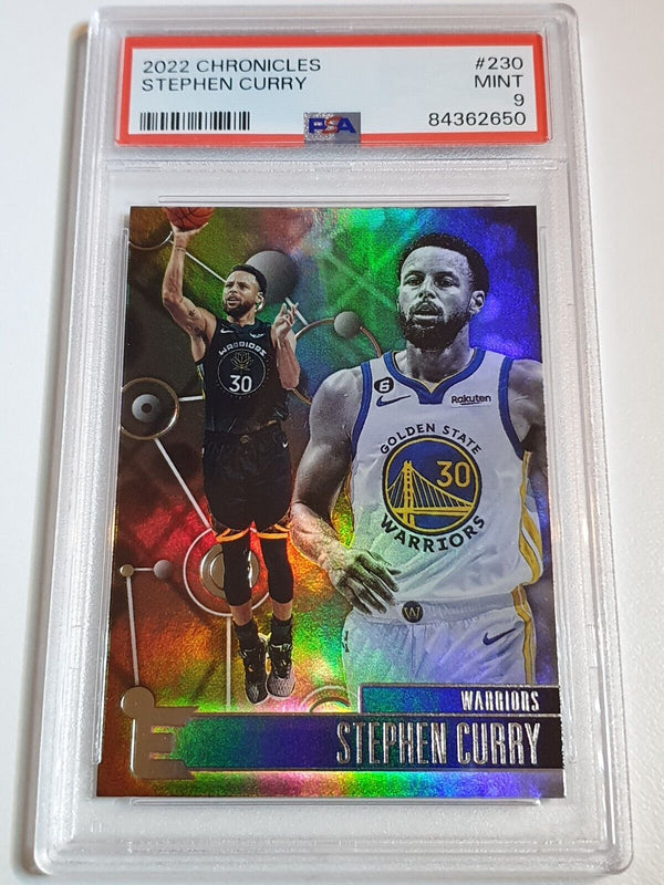 2022 Panini Chronicles Stephen Curry #230 Essentials - PSA 9 (POP 1)