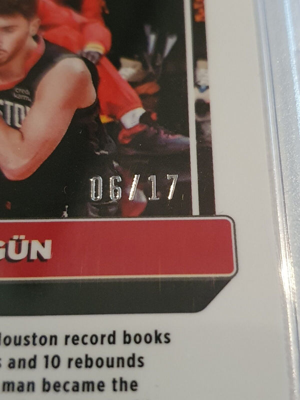 2022 Donruss Optic Alperen Sengun #177 PURPLE STARS /17 FOTL - PSA 9 (POP 1)