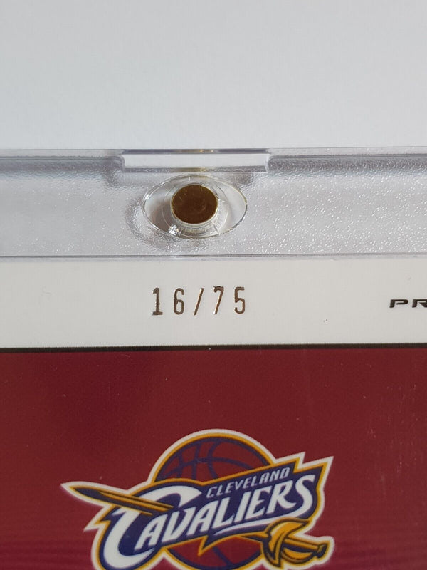 2022 Contenders Optic LeBron James  Kyrie Irving #19 BLUE CRACKED ICE /75 Holo