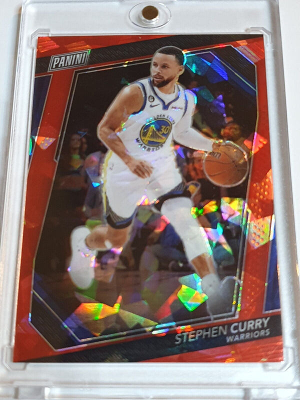 2023 Panini The National VIP Stephen Curry #25 RED SPARKLE /199 Holo - Rare