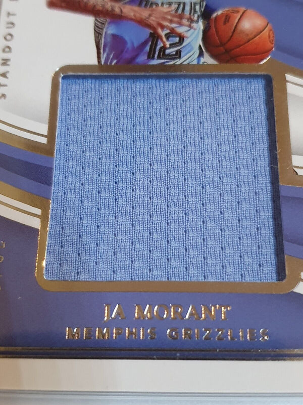 2022 Panini Immaculate Collection Ja Morant #PATCH /99 Game Worn Jersey - Rare