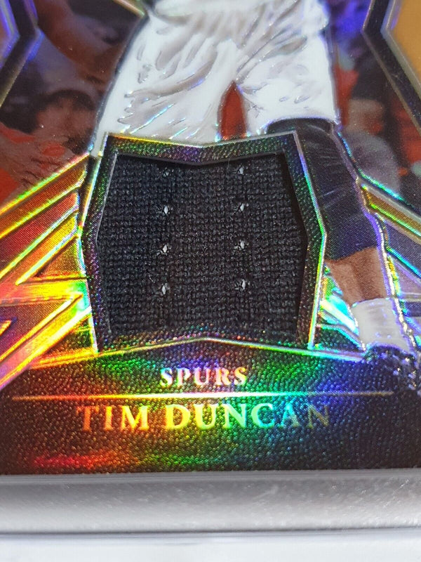 2017 Select Tim Duncan #Patch COPPER /49 Game Worn Jersey  - Ready to Grade