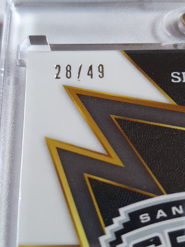2017 Select Tim Duncan #Patch COPPER /49 Game Worn Jersey  - Ready to Grade