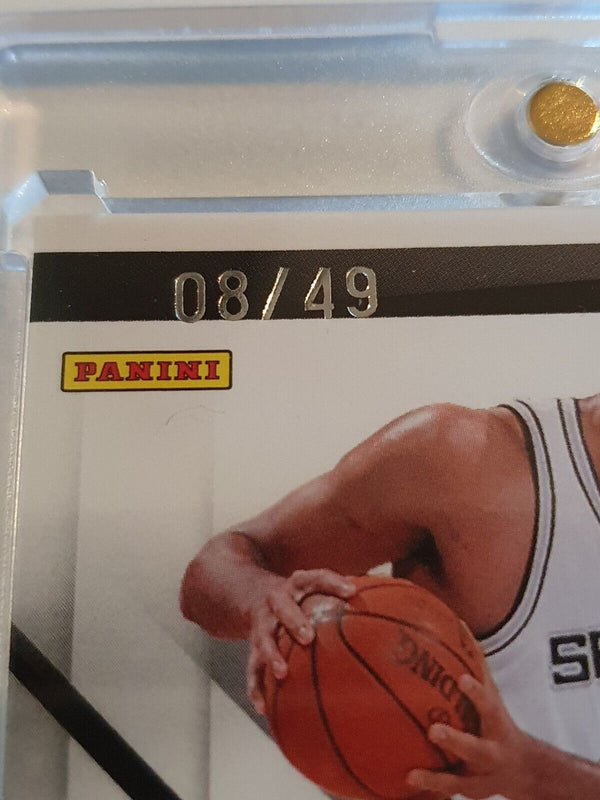 2010 Panini Prestige Tim Duncan #PATCH /49 Game Worn Jersey - Ready to Grade