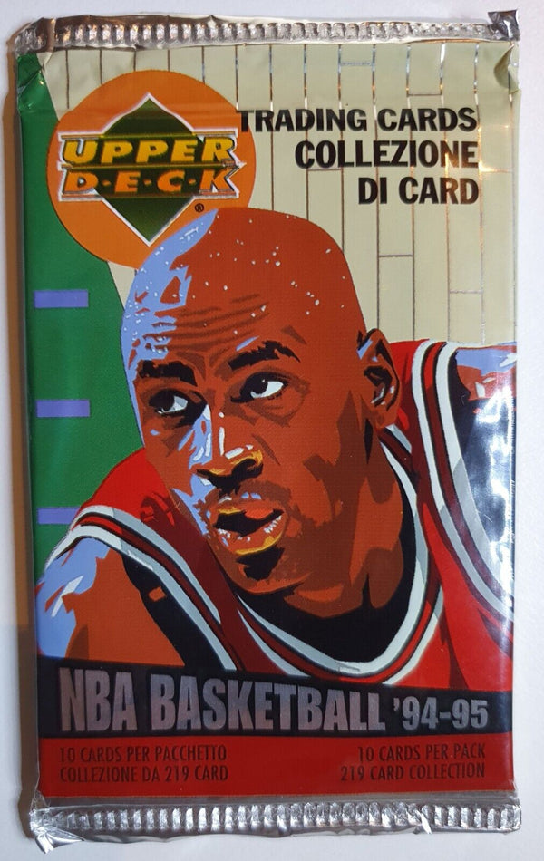 1994 Collector's Choice Italian Basketball Series 1 Pack - Factory Sealed Packs